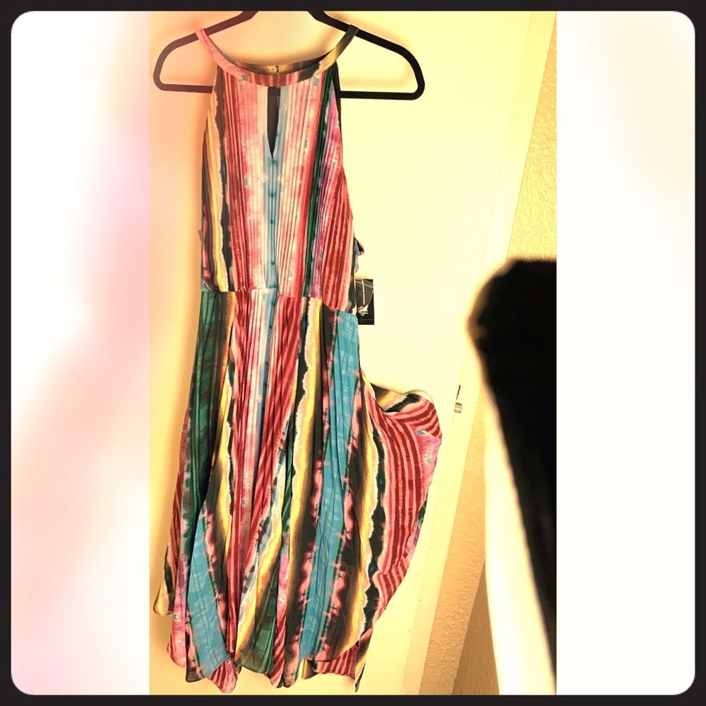 PERSONABLE PLEATS—INT’L CONCEPTS OMBRÉ DREAM DRESS